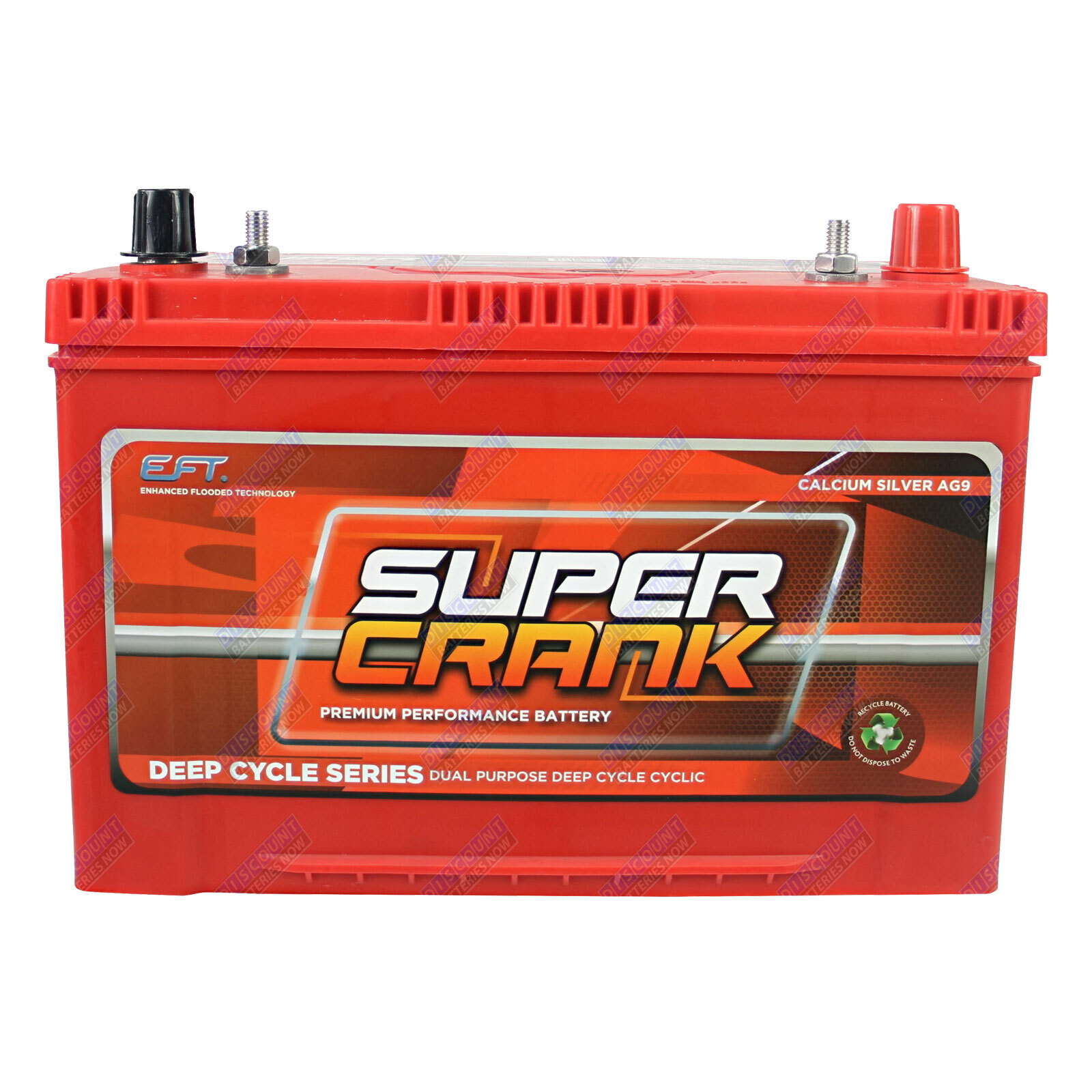 4wd Camping Dual Purpose Deep Cycle Battery RHP 12V 105AH 800CCA