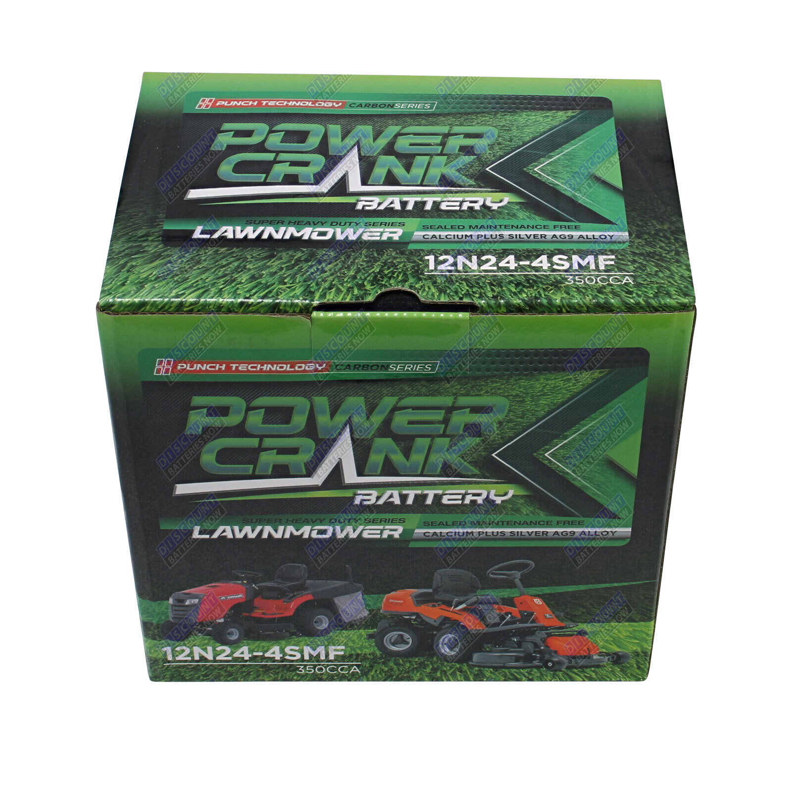 12N244 Super Crank Lawn Mower Battery Maintenance Free