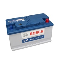 58014 Bosch SM Silver Mega Power Plus European Car Battery Maintenance Free
