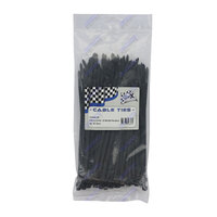 Cable Ties 200mm x 4.8mm Black UV Stabilised Pack of 100