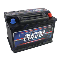 DIN66H Super Crank European Performance Series Car Battery Maintenance Free