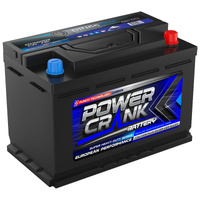 DIN66 Power Crank European Performance Series Car Battery Maintenance Free