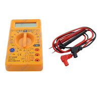 Digital Multi-Meter with Test Lead and Battery Measuring AC DC Voltage Resistance DC Current Diode Test