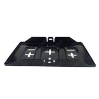 Universal Metal Battery Tray suits N70 Size Batteries 185mm (7'') x 340mm (13")