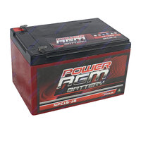 Power AGM Deep Cycle Battery 12V 15AH Mobility Scooters, Electrical Scooters, Golf Carts and Motorised Wheelchairs or any 12v system