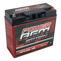 Power AGM Deep Cycle Battery 12V 22AH