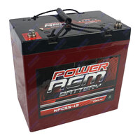 Power AGM Deep Cycle Battery 12V 55AH Tall